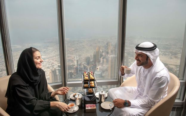 Burj Khalifa Ticket: Tea in the Clouds at The Lounge (152nd - 154th Floors)